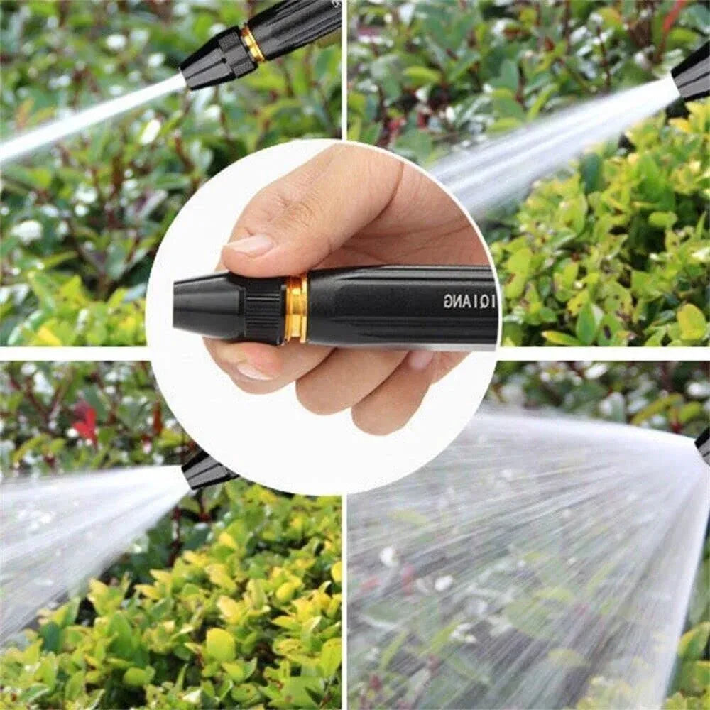 HydroJet Pro™ High-Pressure Water Spray Nozzle – Adjustable Jet & Fan Spray for Car, Garden & Home Cleaning