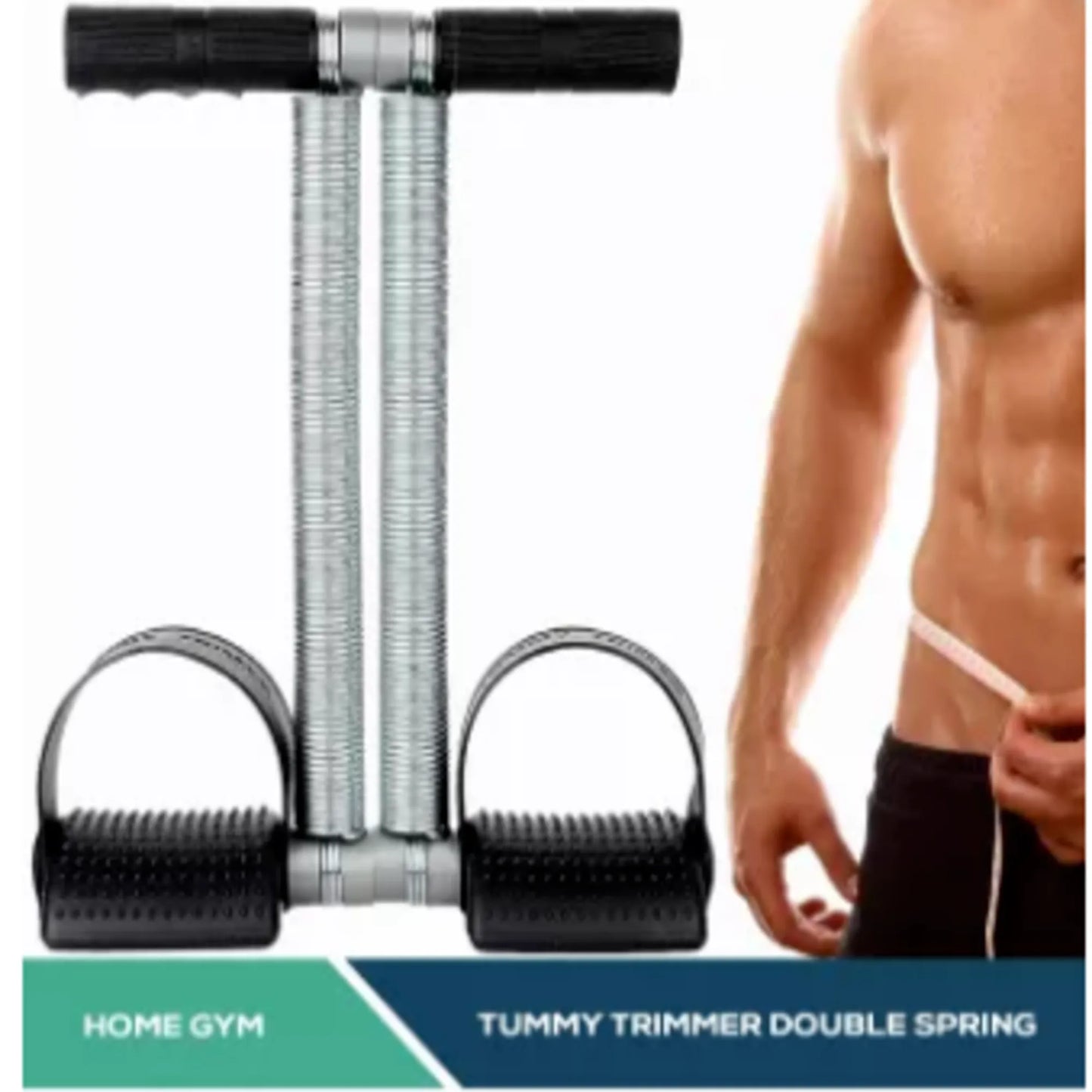 Tummy Trimmer Resistance Fitness Band – Home Workout & Full Body Exercise Tool