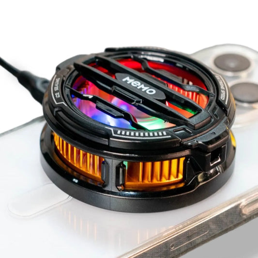MEMO CX07 Magnetic Mobile Phone Cooler – Ultra Silent Cooling Fan for Gaming & Streaming