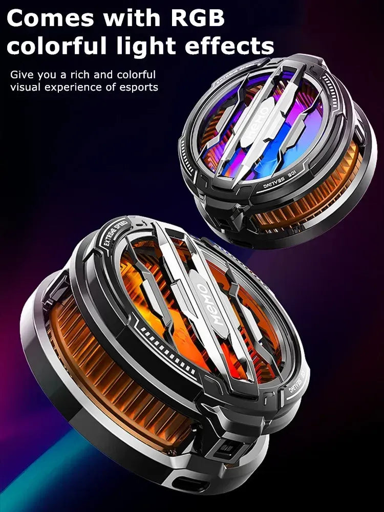 MEMO CX07 Magnetic Mobile Phone Cooler – Ultra Silent Cooling Fan for Gaming & Streaming