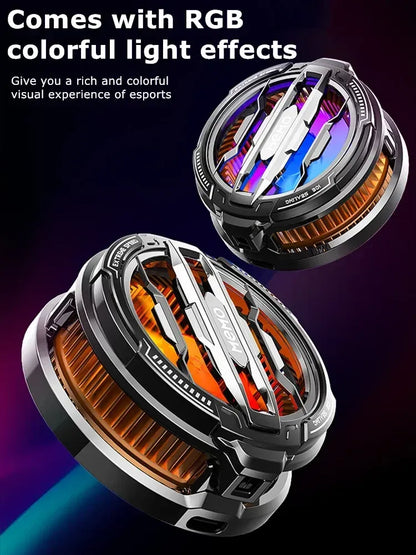 MEMO CX07 Magnetic Mobile Phone Cooler – Ultra Silent Cooling Fan for Gaming & Streaming