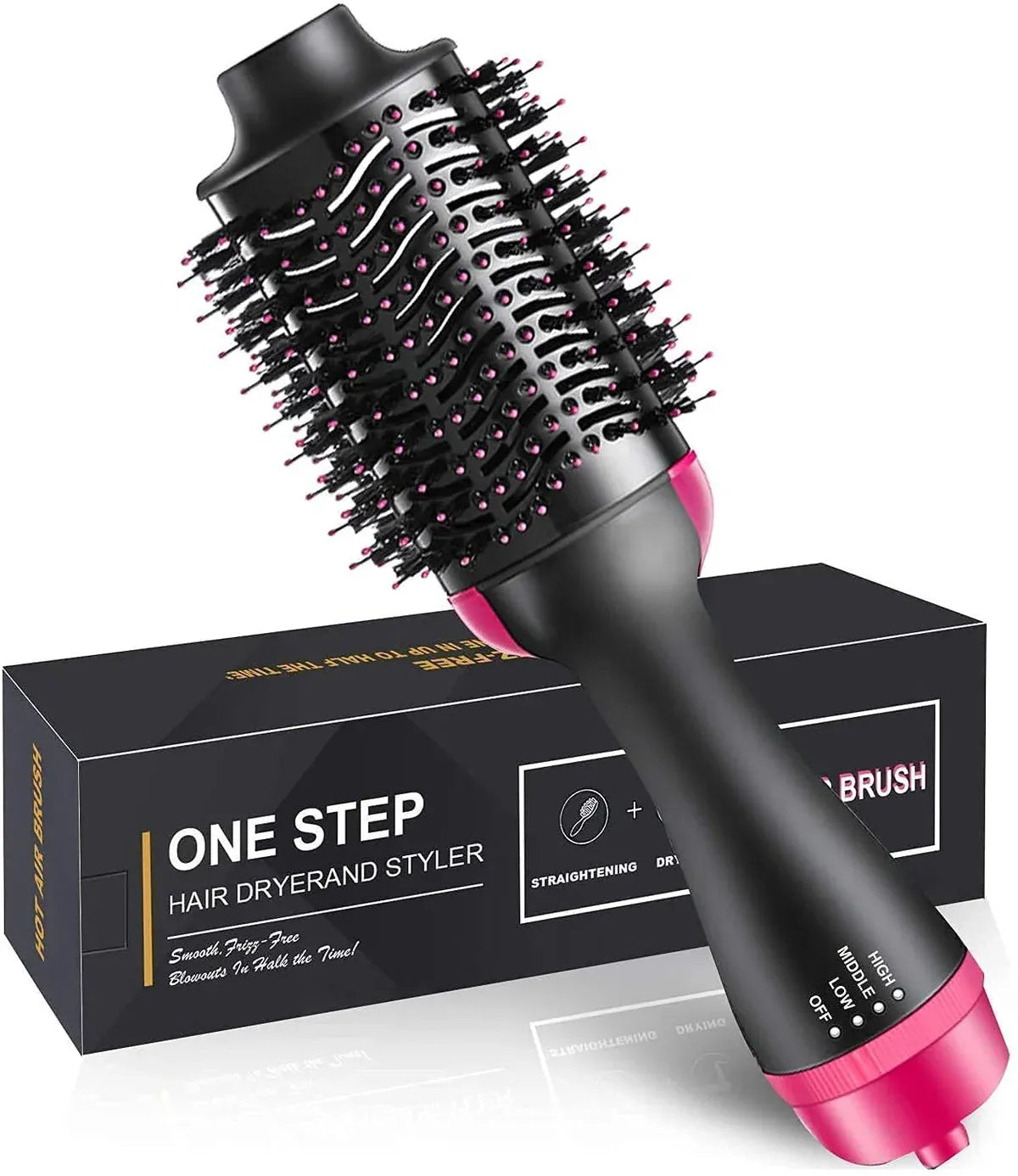 One Step 3-in-1 Hot Air Brush | Dry, Straighten & Style