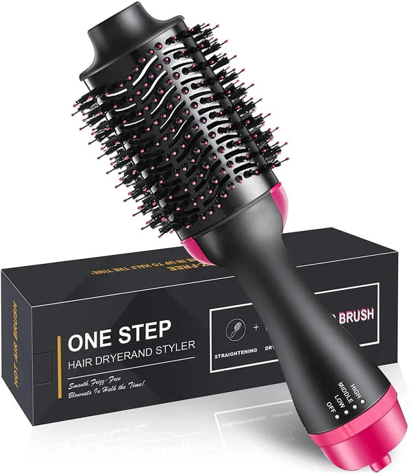 One Step 3-in-1 Hot Air Brush | Dry, Straighten & Style