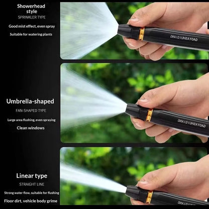 HydroJet Pro™ High-Pressure Water Spray Nozzle – Adjustable Jet & Fan Spray for Car, Garden & Home Cleaning