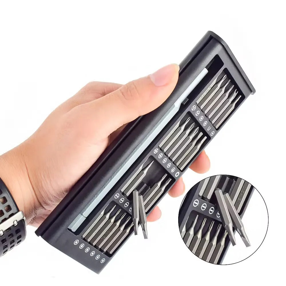 24-in-1 Precision Magnetic Screwdriver Set – Professional Repair Tool Kit for Mobile, Laptop & Electronics