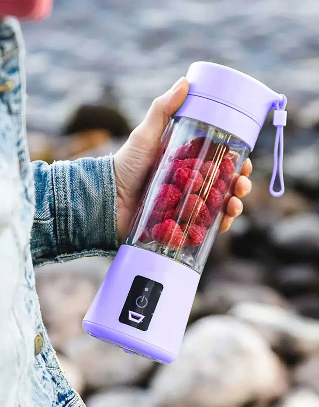 Portable USB Rechargeable Blender Bottle – Mini Personal Juicer Cup