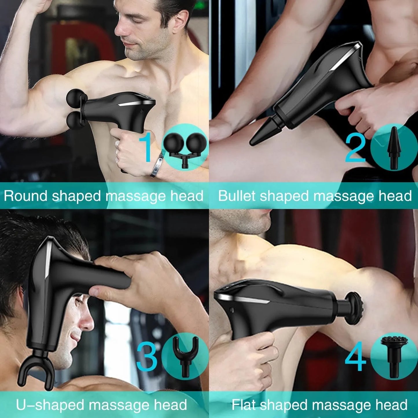 ProPulse Deep Tissue Massage Gun – Portable Muscle Recovery Massager