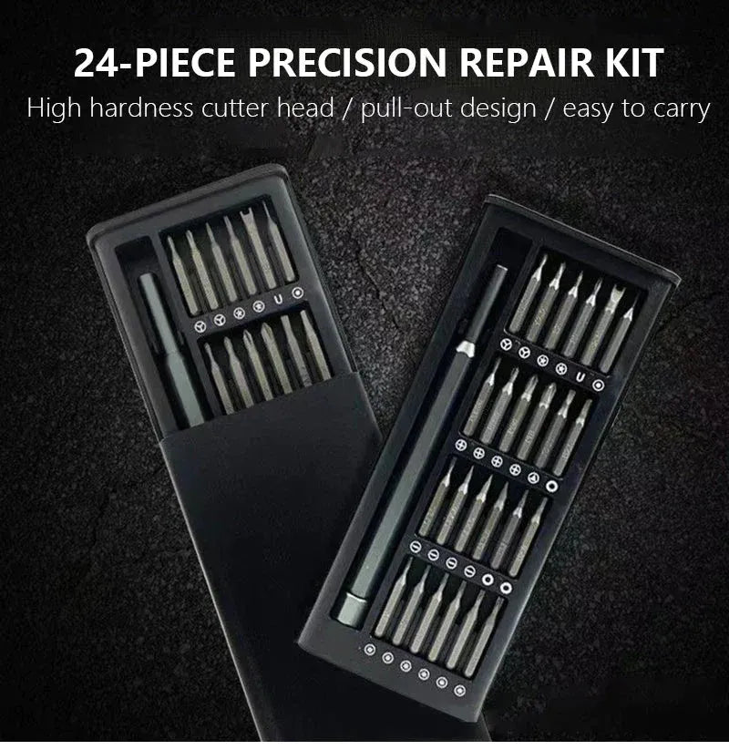 24-in-1 Precision Magnetic Screwdriver Set – Professional Repair Tool Kit for Mobile, Laptop & Electronics