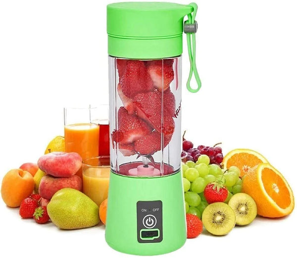 Portable USB Rechargeable Blender Bottle – Mini Personal Juicer Cup