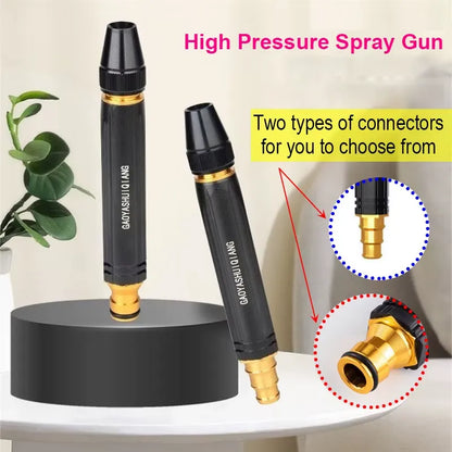 HydroJet Pro™ High-Pressure Water Spray Nozzle – Adjustable Jet & Fan Spray for Car, Garden & Home Cleaning