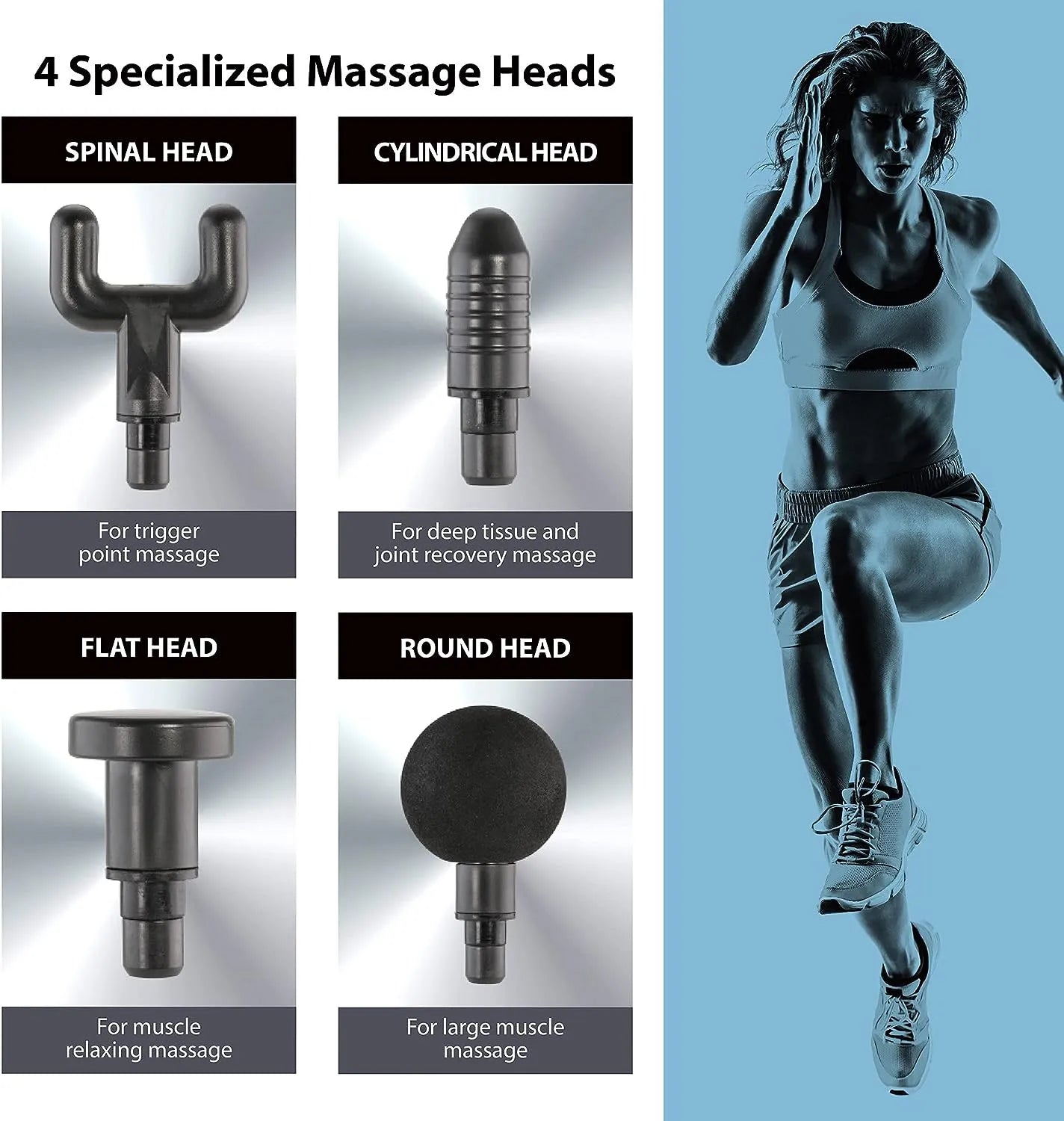 ProPulse Deep Tissue Massage Gun – Portable Muscle Recovery Massager