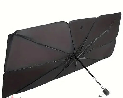 AutoShield Car Windshield Sun Shade Umbrella – Foldable UV Protection Sunshade for Cars